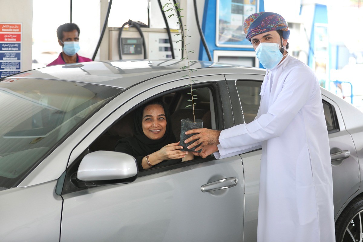 OMAN OIL MARKETING COMPANY ALLOCATES SITES FOR 10 MILLION TREES INITIATIVE