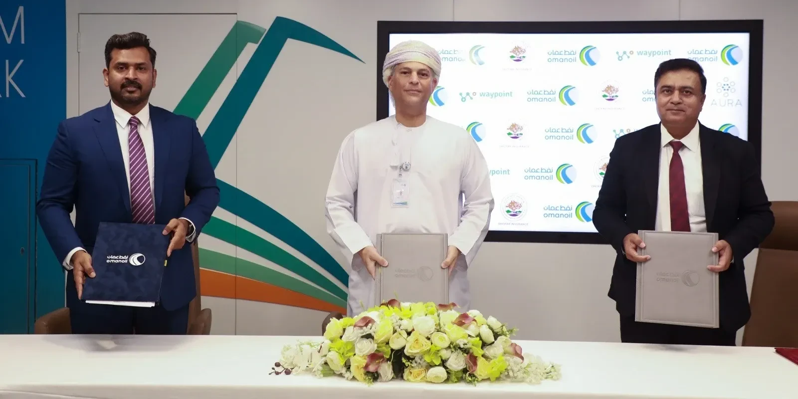 OMAN OIL MARKETING COMPANY PARTNERS WITH DHOFAR INSURANCE AND WAYPOINT SYSTEMS TO OFFER CAR WARRANTY SERVICE